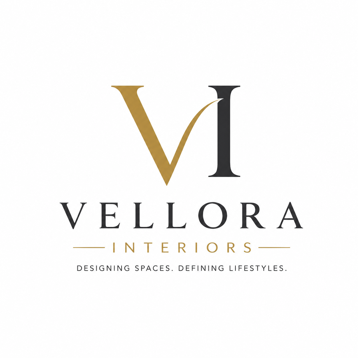 Vellora Interiors Logo